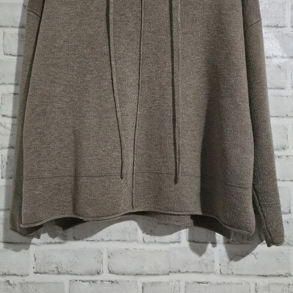 Nap Heverly Wool Hoodie Dark Oatmeal‎ size S